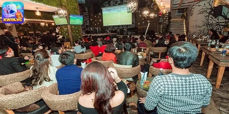 5 quán cafe bóng đá ở Sài Gòn quán cafe 247 chiếm ưu thế lớn
